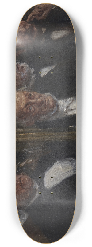 Peder Severin Kryer - Portrtgruppe 8.25 inch art skate deck