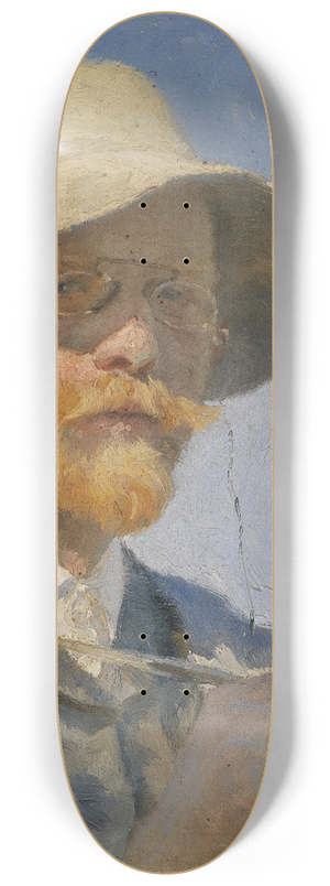 Peder Severin Kryer - Selvportrt 8.25 inch art skate deck