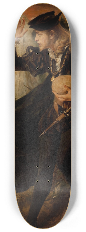 Pedro Amrico - Hamlets Vision 8.25 inch art skate deck