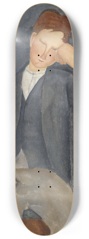 Amedeo Modigliani - The Young Apprentice 8.25 inch art skate deck