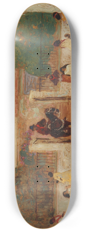 Pedro Figari - El Gaucho Candioti 8.25 inch art skate deck
