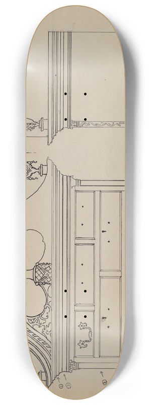 Percival Jenner - Chest 8.25 inch art skate deck