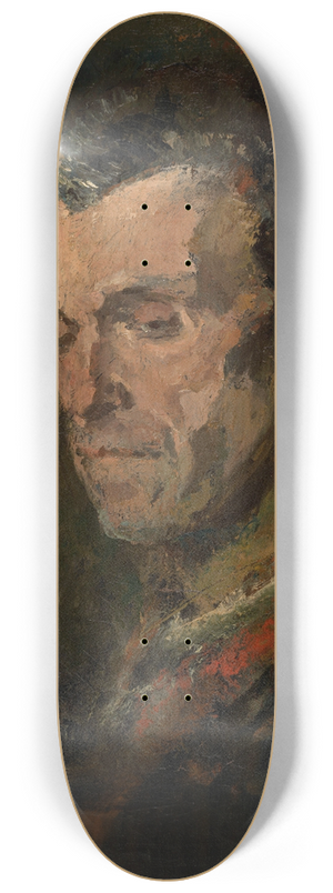 Pericles Pantazis - Head of a Man 8.25 inch art skate deck