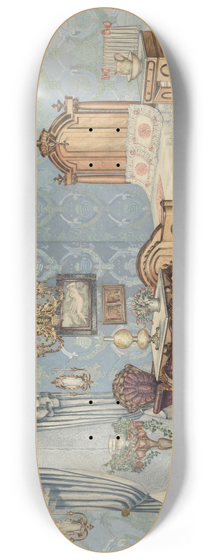 Perkins Harnly - Bedroom, 1882 8.25 inch art skate deck