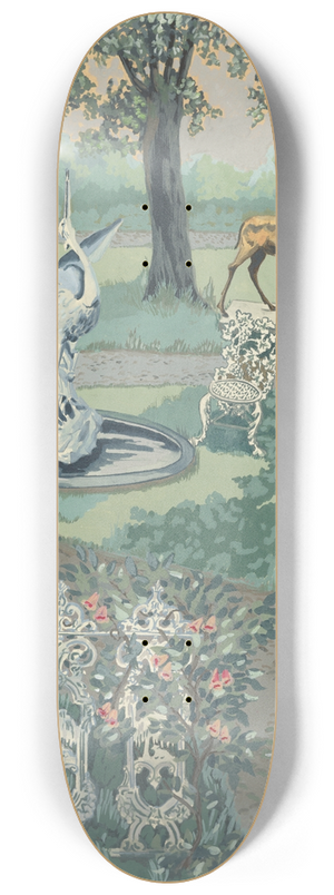 Perkins Harnly - Garden Setting 8.25 inch art skate deck
