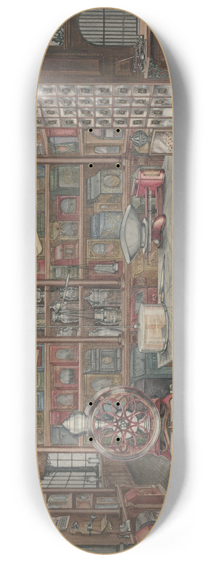 Perkins Harnly - Grocery Store 8.25 inch art skate deck