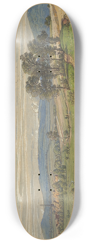 Peter Becker - Ansicht von Unterliederbach 8.25 inch art skate deck