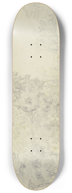 Peter Burnitz - Tree landscape 8.25 inch art skate deck