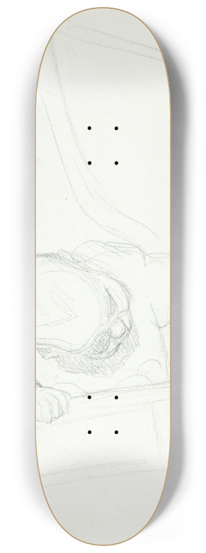 Peter Hansen - Barn i vugge 8.25 inch art skate deck