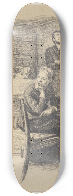 Peter Ilsted - Finansforhandlinger 8.25 inch art skate deck