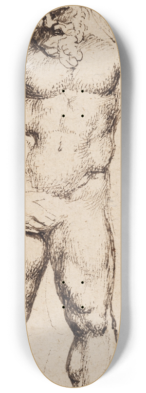 Peter Paul Rubens - Hercules 8.25 inch art skate deck