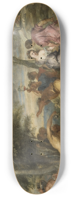 Peter Paul Rubens - The Andrians 8.25 inch art skate deck