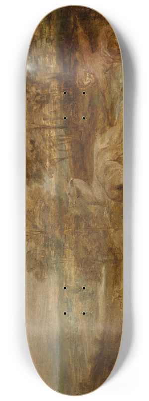 Peter Paul Rubens - The Deer Hunt 8.25 inch art skate deck