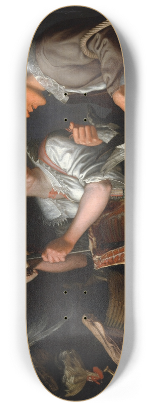 Peter Wtewael - Kitchen Scene 8.25 inch art skate deck