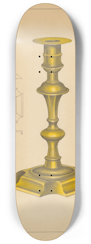 Philip Johnson - Candlestick 8.25 inch art skate deck