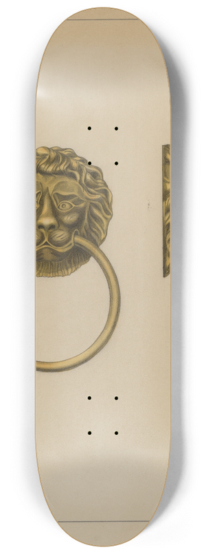 Philip Johnson - Drawer Pull 8.25 inch art skate deck