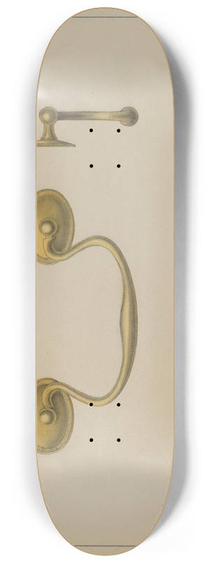 Philip Johnson - Drawer Pull 8.25 inch art skate deck