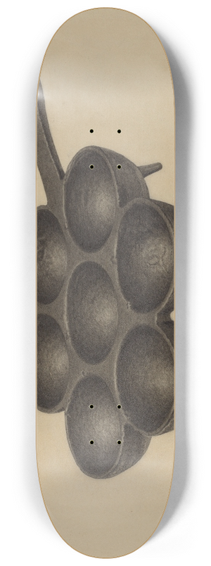 Philip Johnson - Muffin Pan 8.25 inch art skate deck