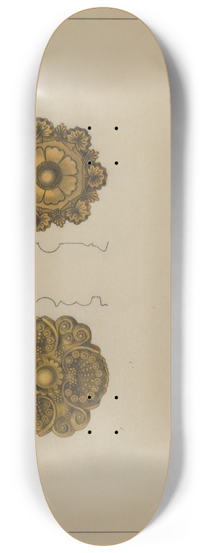 Philip Johnson - Rosette Mounts 8.25 inch art skate deck