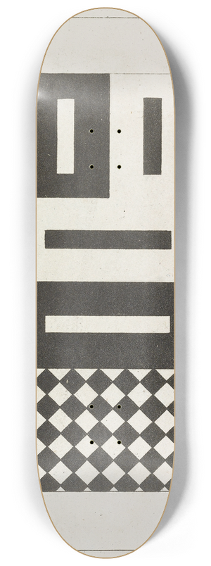 Johann Wolfgang Von Goethe - Zur Farbenlehre Pl.03 8.25 inch art skate deck