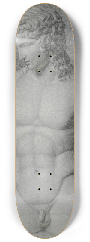 Philipp Jakob Becker - Der Torso von Centocelle 8.25 inch art skate deck