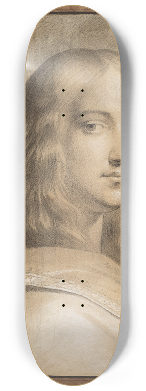 Philipp Jakob Becker - Untitled 8.25 inch art skate deck