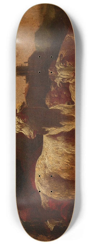 Philipp Peter Roos - Goats and Sheep 8.25 inch art skate deck