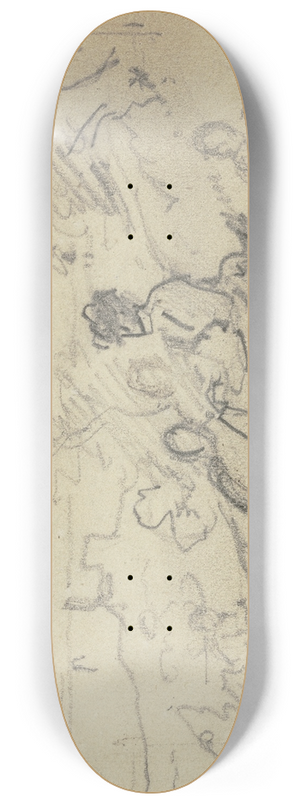 Philipp Rumpf - Gruppe im Freien lagernd 8.25 inch art skate deck