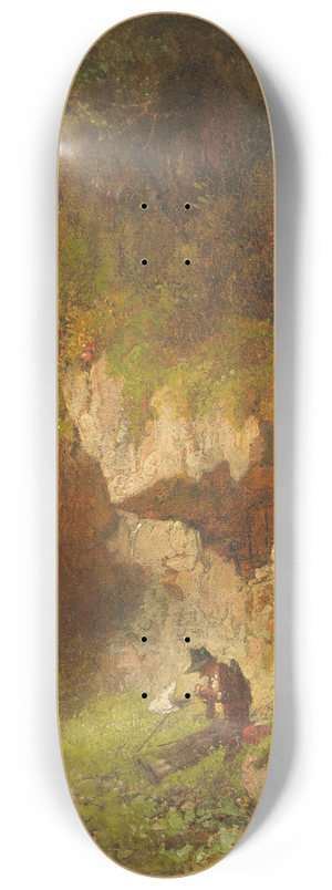 Philipp Sporrer - Der Schmetterlingsjger im Gebirge 8.25 inch art skate deck