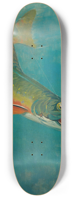 Philip R. Goodwin - Catching The Bait 8.25 inch art skate deck