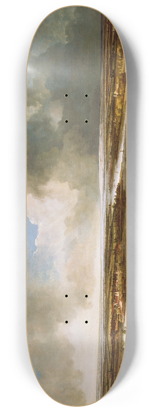 Philips Koninck - A Panoramic Landscape 8.25 inch art skate deck