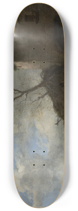 Philips Wouwerman - Riders at a Blacksmiths 8.25 inch art skate deck