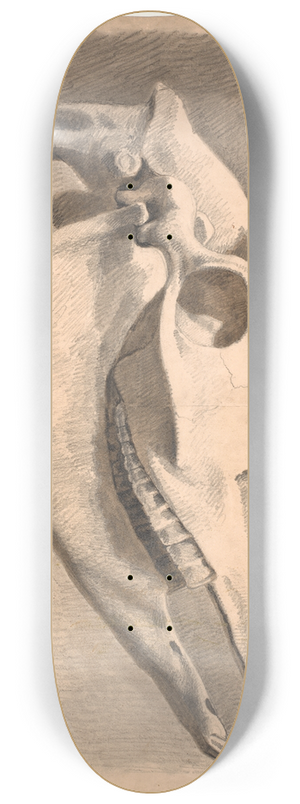 Johan Thomas Lundbye - Hestekranium 8.25 inch art skate deck Johan Thomas Lundbye - Hestekranium 8.25 inch art skate deck
