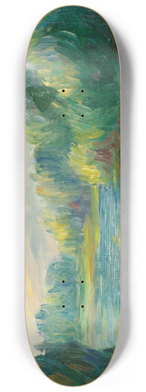 Pierre-Auguste Renoir - Bord De Rivire 8.25 inch art skate deck