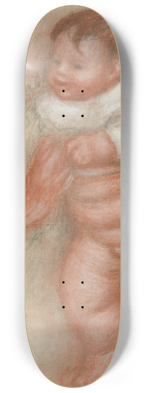 Pierre-Auguste Renoir - Enfant Nu Debout 8.25 inch art skate deck