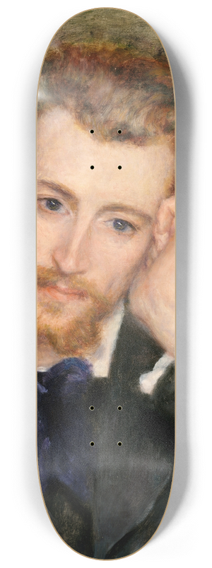 Pierre-Auguste Renoir - Eugne Murer (Hyacinthe-Eugne Meunier, 18411906) 8.25 inch art skate deck