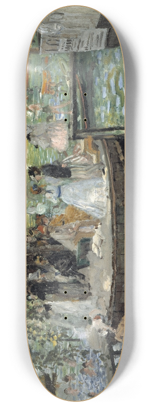 Pierre-Auguste Renoir - La Grenouillre 8.25 inch art skate deck