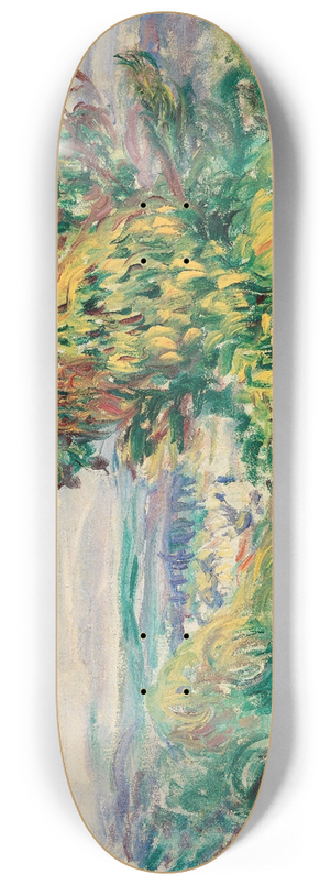 Pierre-Auguste Renoir - Landscape 8.25 inch art skate deck