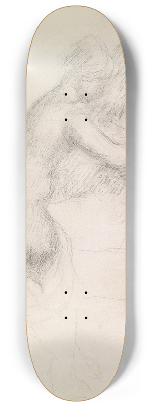 Pierre-Auguste Renoir - La Toilette 8.25 inch art skate deck