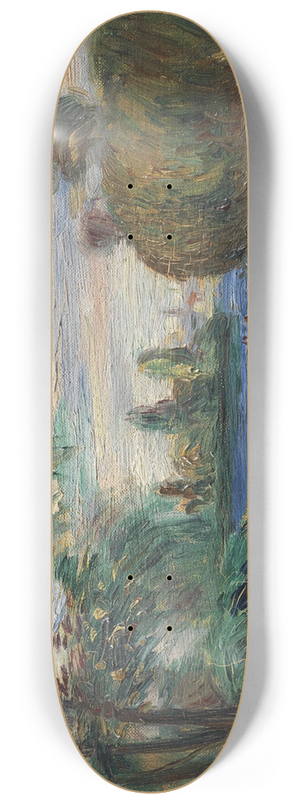 Pierre-Auguste Renoir - River Landscape 8.25 inch art skate deck