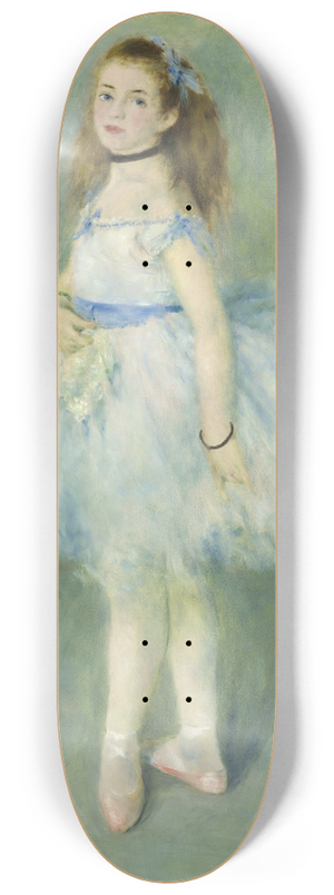 Pierre-Auguste Renoir - The Dancer 8.25 inch art skate deck