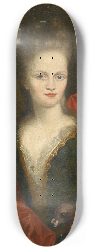 Johan van Diest - Anna Margaretha van Petcum (1676-1745), Wife of Johan Arnold Zoutman 8.25 inch art skate deck