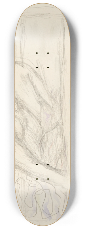 Pierre Bonnard - Nu accroupi 8.25 inch art skate deck