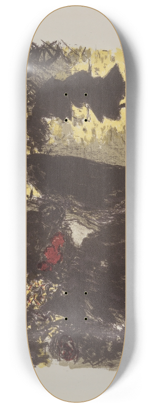 Pierre Bonnard - Place le Soir 8.25 inch art skate deck