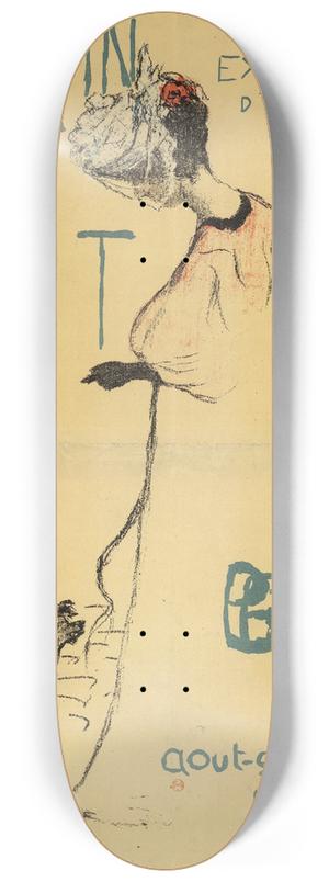 Pierre Bonnard - Salon des Cent 8.25 inch art skate deck
