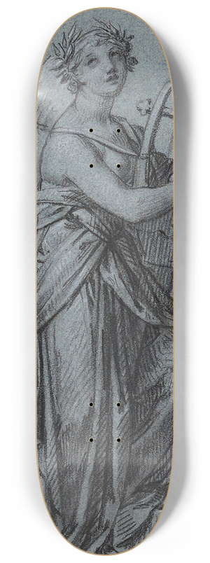 Pierre-Paul Prud'hon - La Posie 8.25 inch art skate deck
