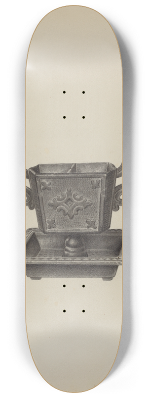 Amelia Tuccio - Match Safe 8.25 inch art skate deck