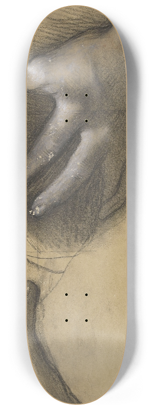 Pierre Puvis de Chavannes - Etude de mains 8.25 inch art skate deck