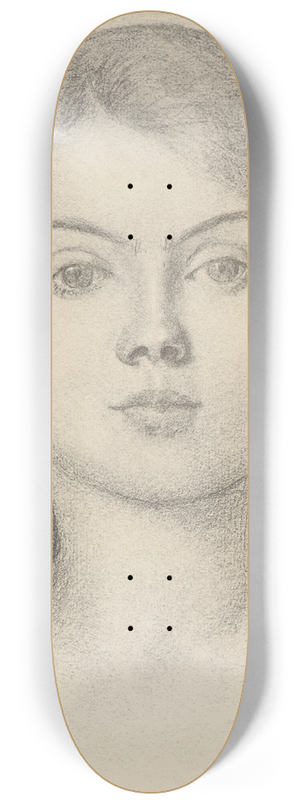 Pierre Puvis de Chavannes - LEsprance 8.25 inch art skate deck