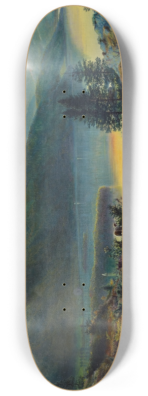 John Atkinson Grimshaw - Windermere 8.25 inch art skate deck